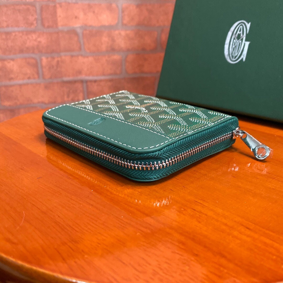 Goyard Matignon PM Wallet "Green"