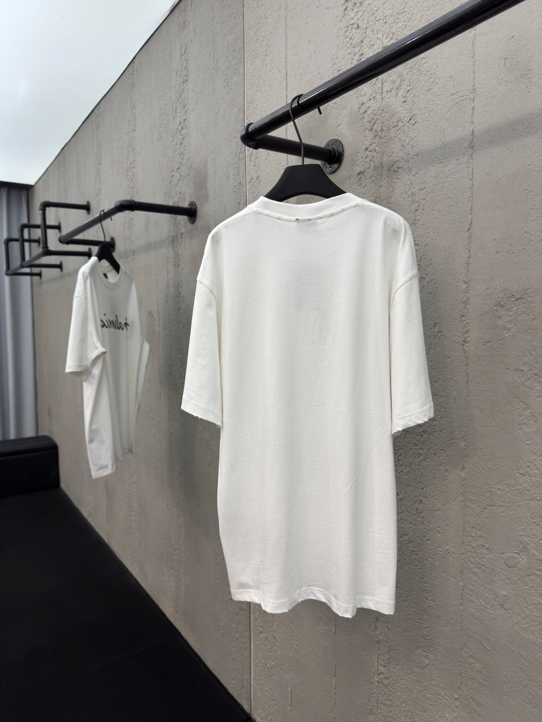 Balenciaga Script Logo T-Shirt "White"