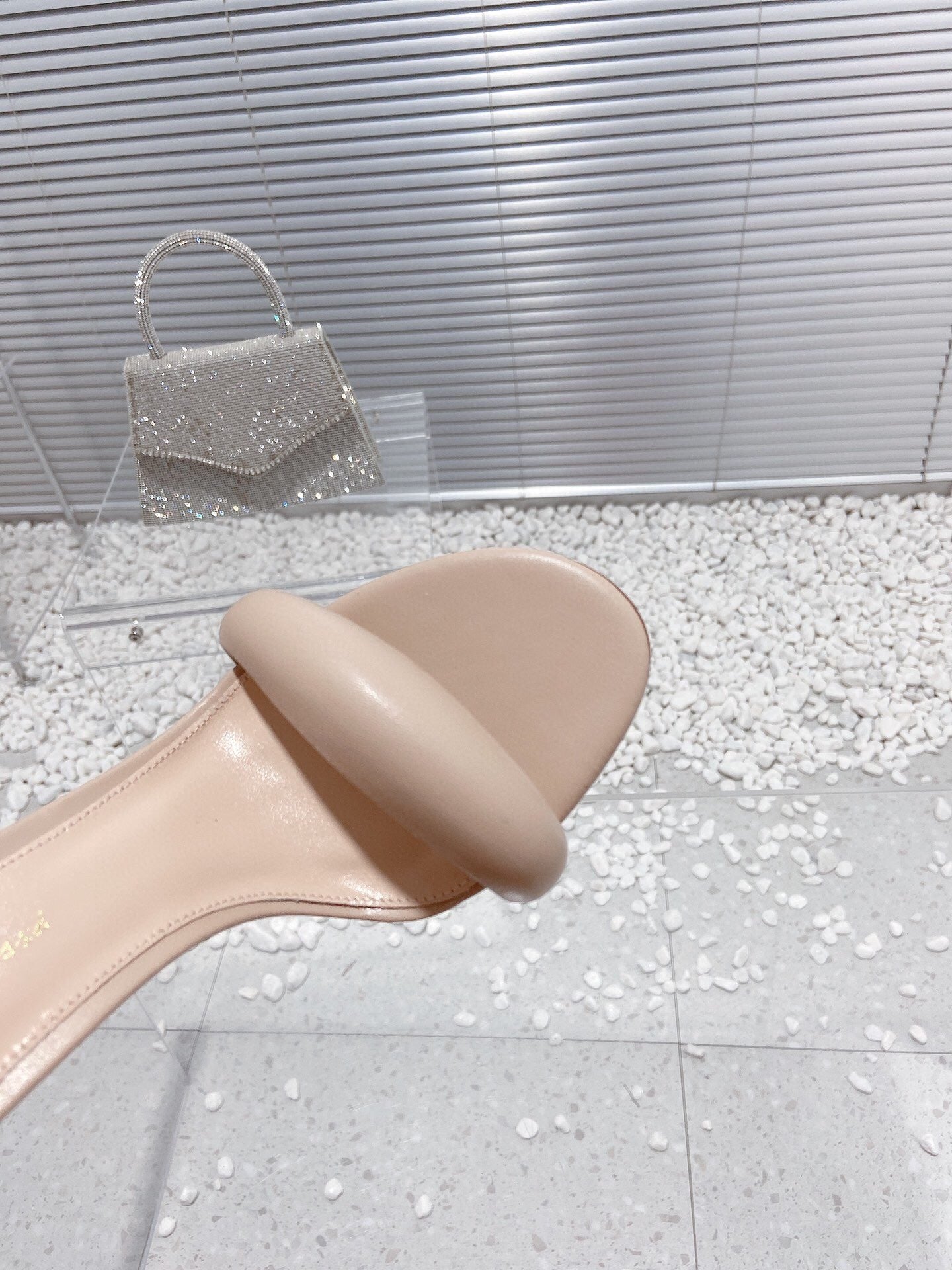 Gianvito Rossi Bijoux High Heels 100mm "Beige"