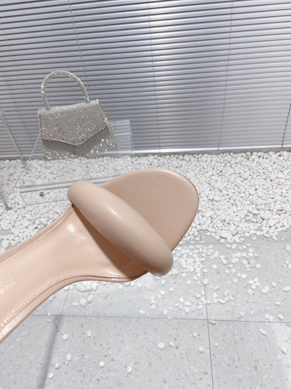 Gianvito Rossi Bijoux High Heels 100mm "Beige"