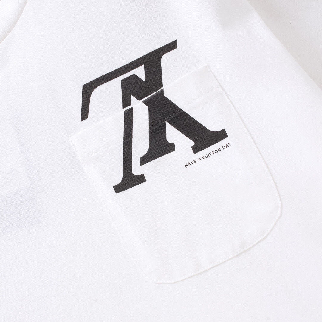 Louis Vuitton Forever Print T-Shirt "White"