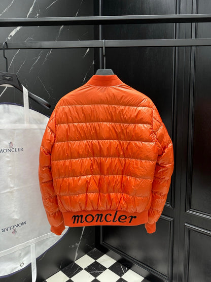 Moncler x Mercedes Benz Reversible Down Bomber Jacket "Black" and "Orange"