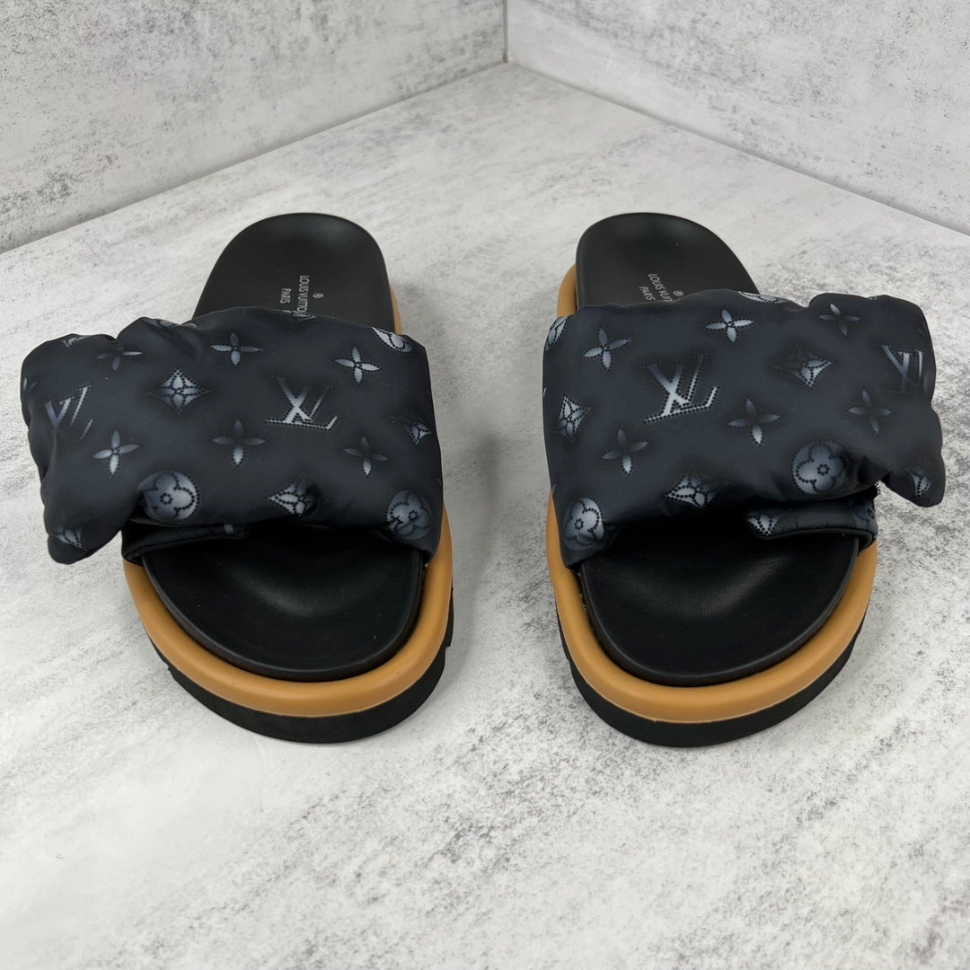 Louis Vuitton Slides "Black-Brown"