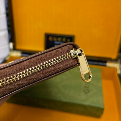 Gucci Horsebit 1955 Zip Around Wallet