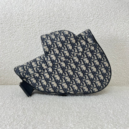 Dior Mini Saddle Bag Oblique Jacquard