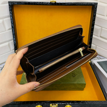 Gucci Horsebit 1955 Zip Around Wallet