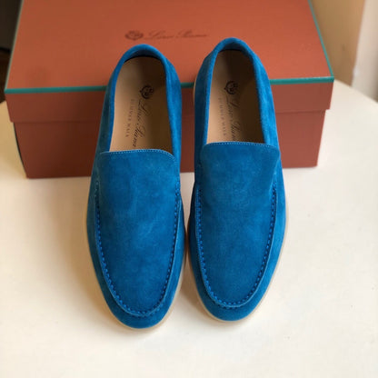 Loro Piana Summer Walk Loafers "Blue"