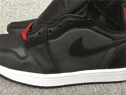 Air Jordan 1 Retro High OG "Black Satin-Gym Red"