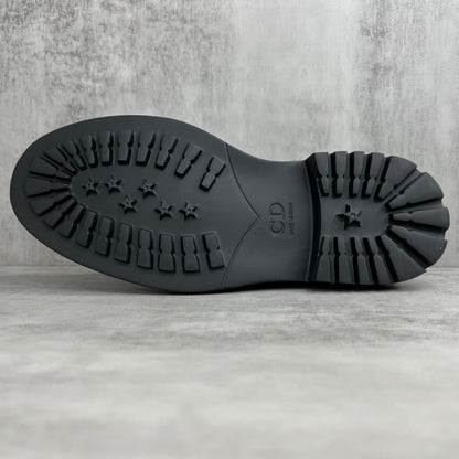 Dior Leather Double Monk Strap "Black"