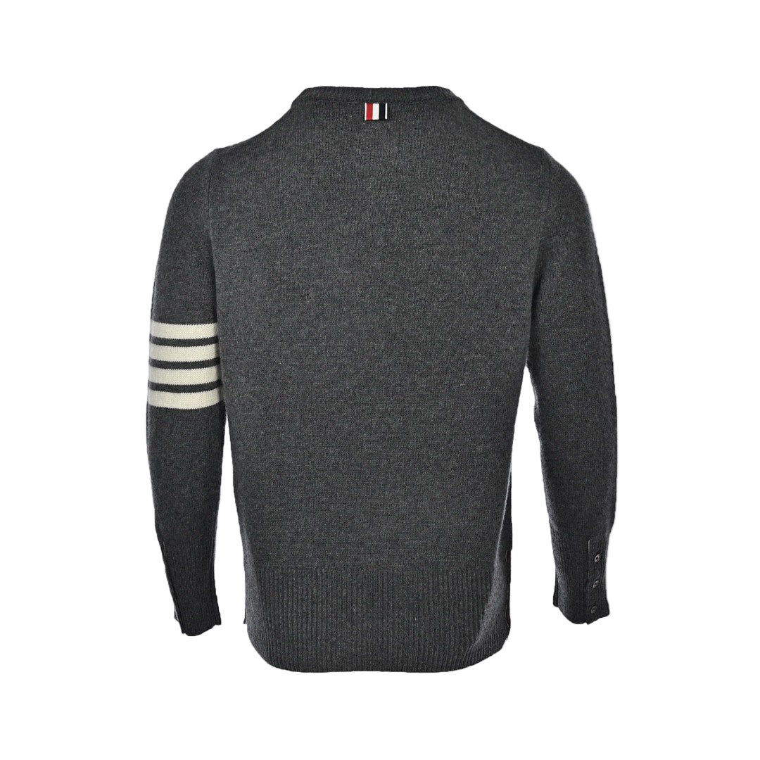 Thom Browne 4-Bar Sweater "Dark Grey"
