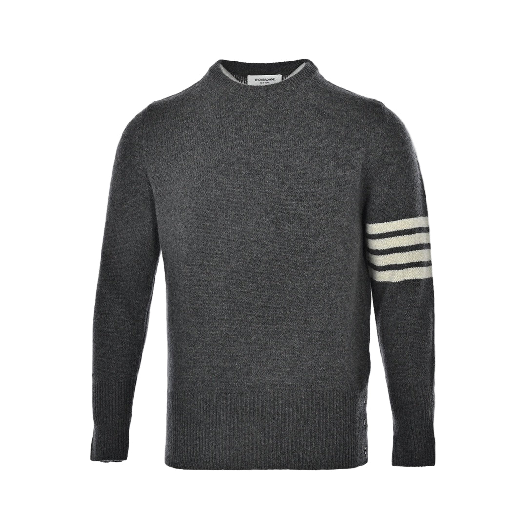 Thom Browne 4-Bar Sweater "Dark Grey"