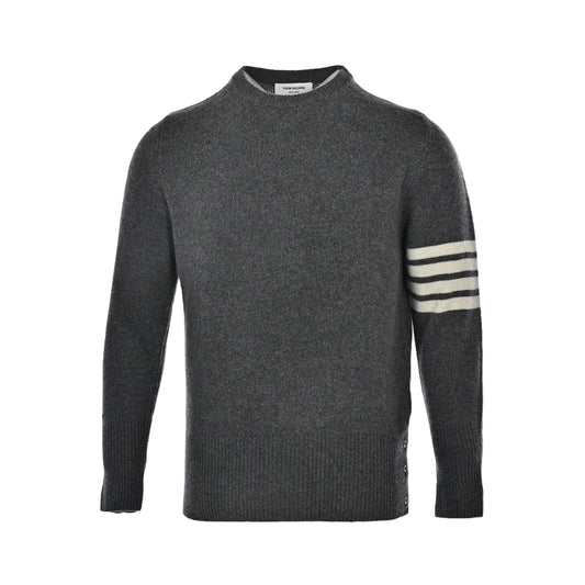 Thom Browne 4-Bar Sweater "Dark Grey"