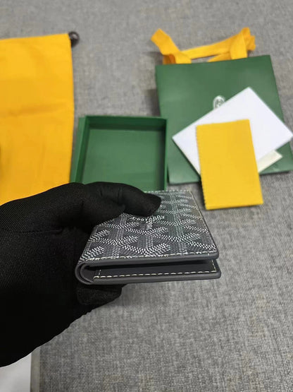 Goyard Saint-Pierre Card Wallet "Grey"