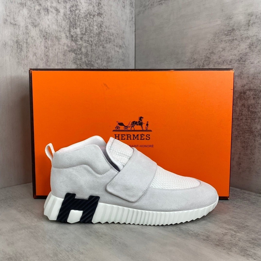 Hermes H "Light Grey Suede"