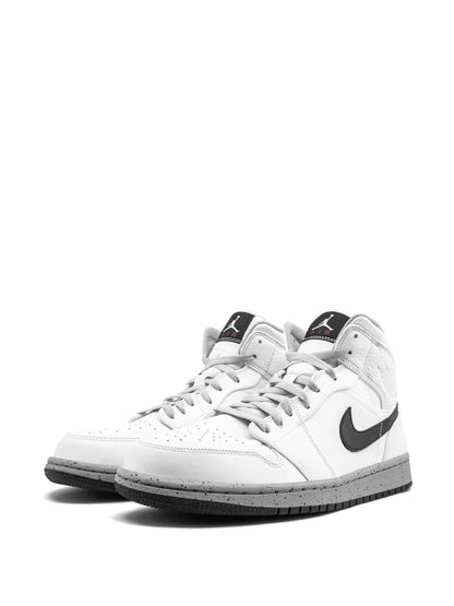 Air Jordan 1 Mid “White-Cement”