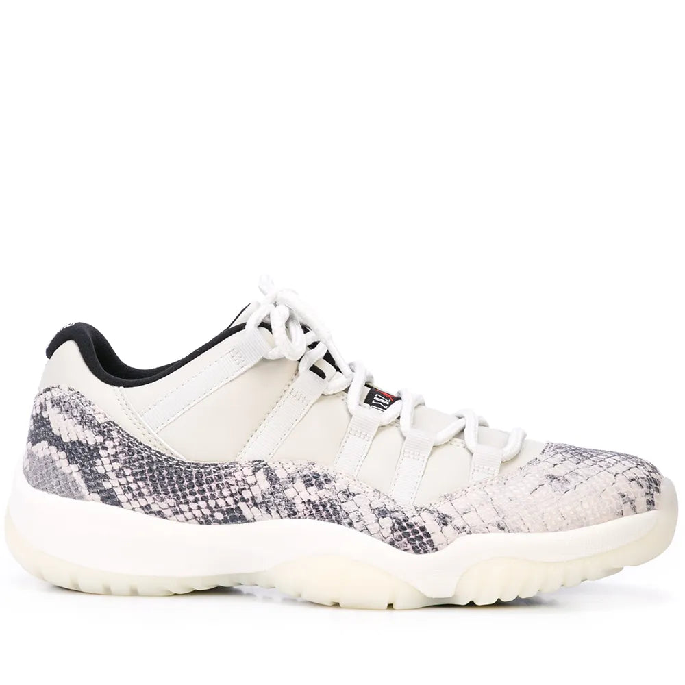 Air Jordan 11 Retro Low "Light Bone Snakeskin"