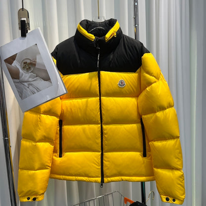 Moncler Peuplier Down Jacket "Yellow-Black"