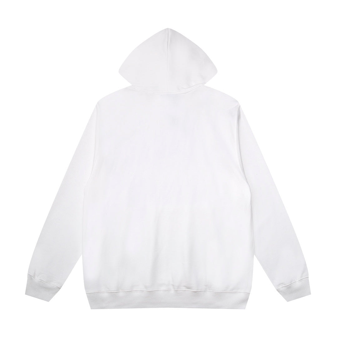Burberry Logo Print Hoodie "White"