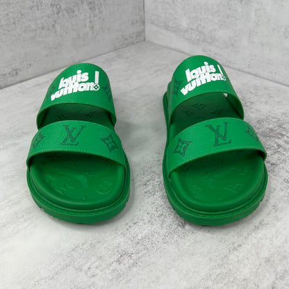 Louis Vuitton Slides "Green"