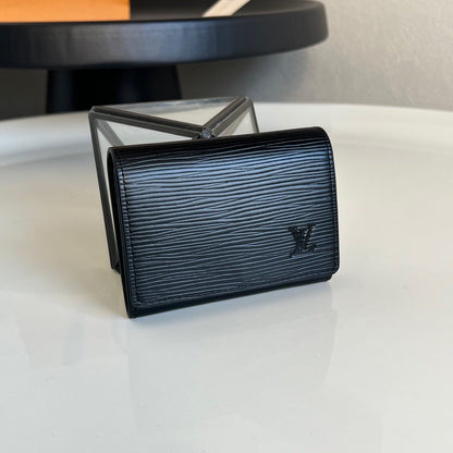 Louis Vuitton Envelope Business Card Holder "Epi Leather"