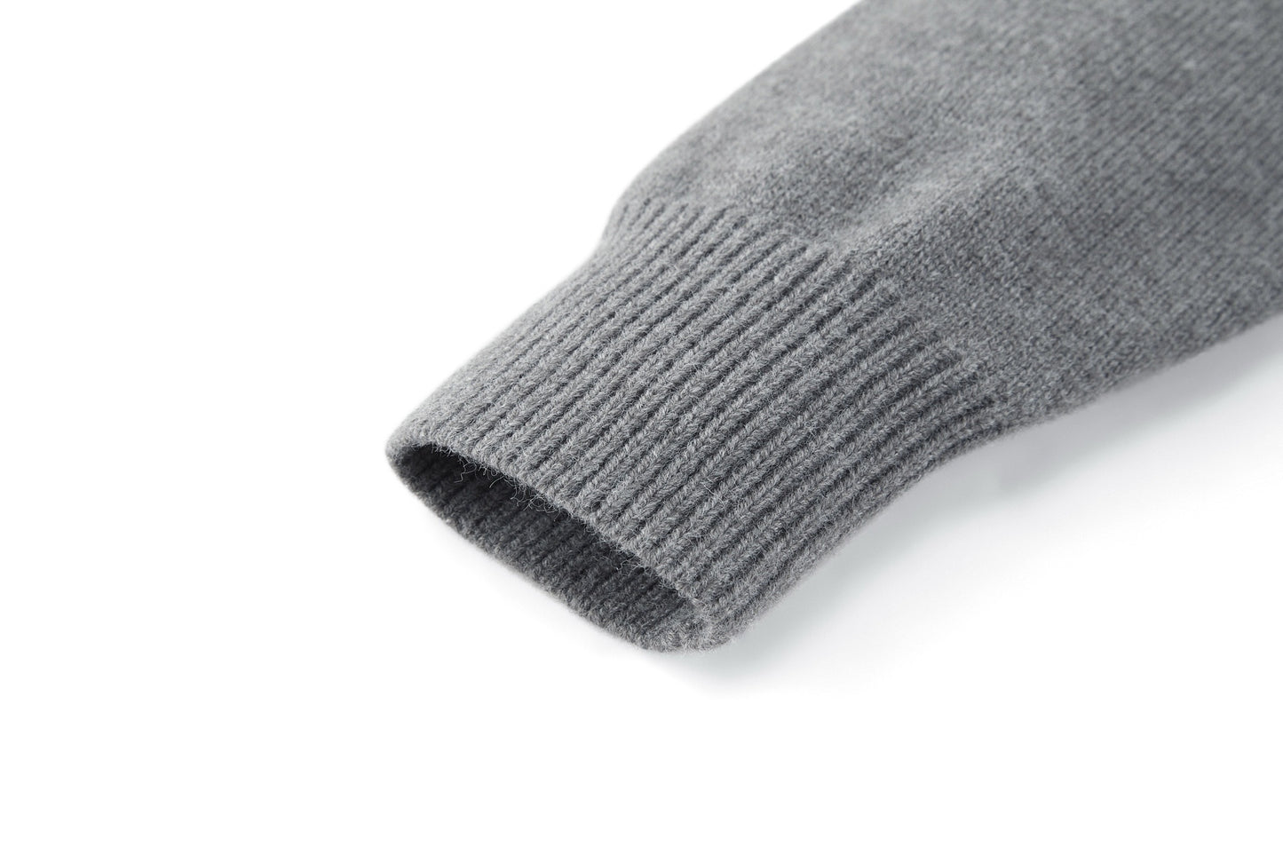 Prada Embroidered Logo Sweater "Grey"