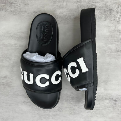Gucci Slides "Black-White"