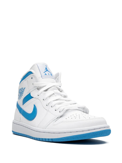 Air Jordan 1 Mid "UNC-White"