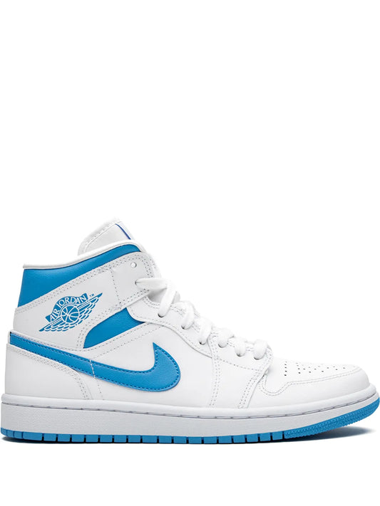 Air Jordan 1 Mid "UNC-White"