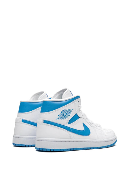 Air Jordan 1 Mid "UNC-White"