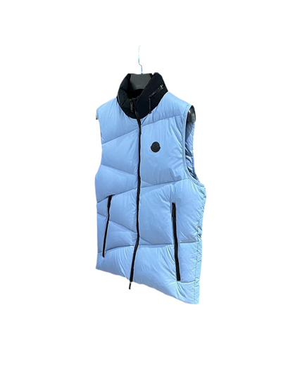 Moncler Down Padded Gilet "Baby Blue-Black"
