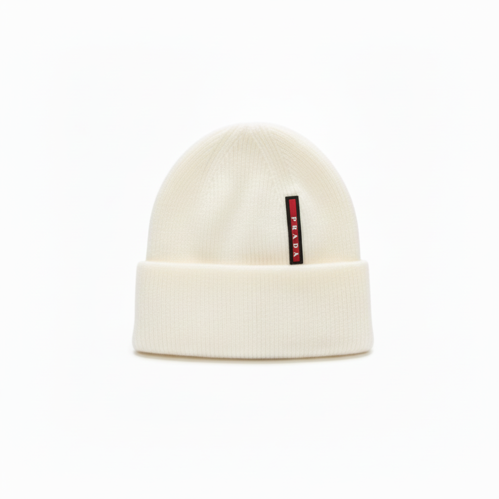 Prada Wool Beanie "White"