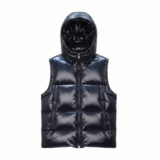 Moncler Agneaux Down Vest "Black"