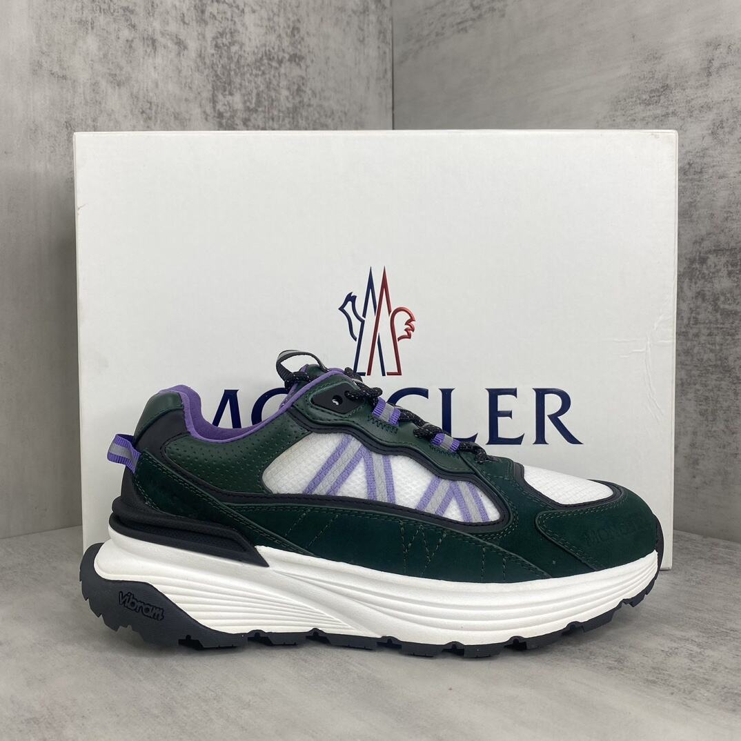 Moncler Lite Runners "Green-Purple"