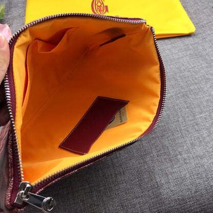 Goyard Sénat MM Pouch "Burgundy"