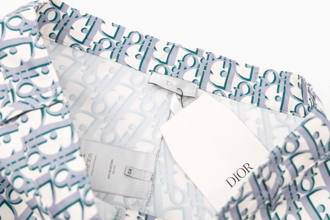 Dior Oblique Shorts "White-Multicolour"