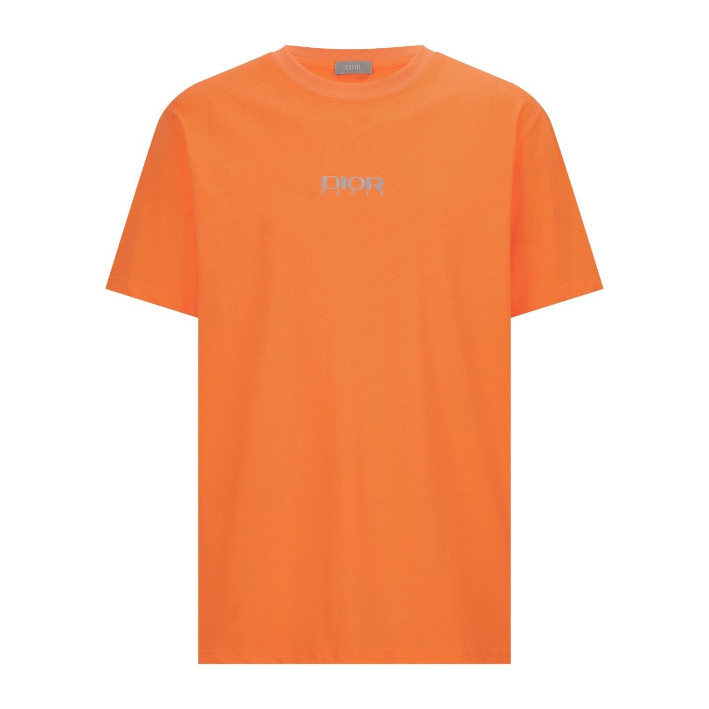Dior and Descente T-Shirt "Orange Cotton Jersey"