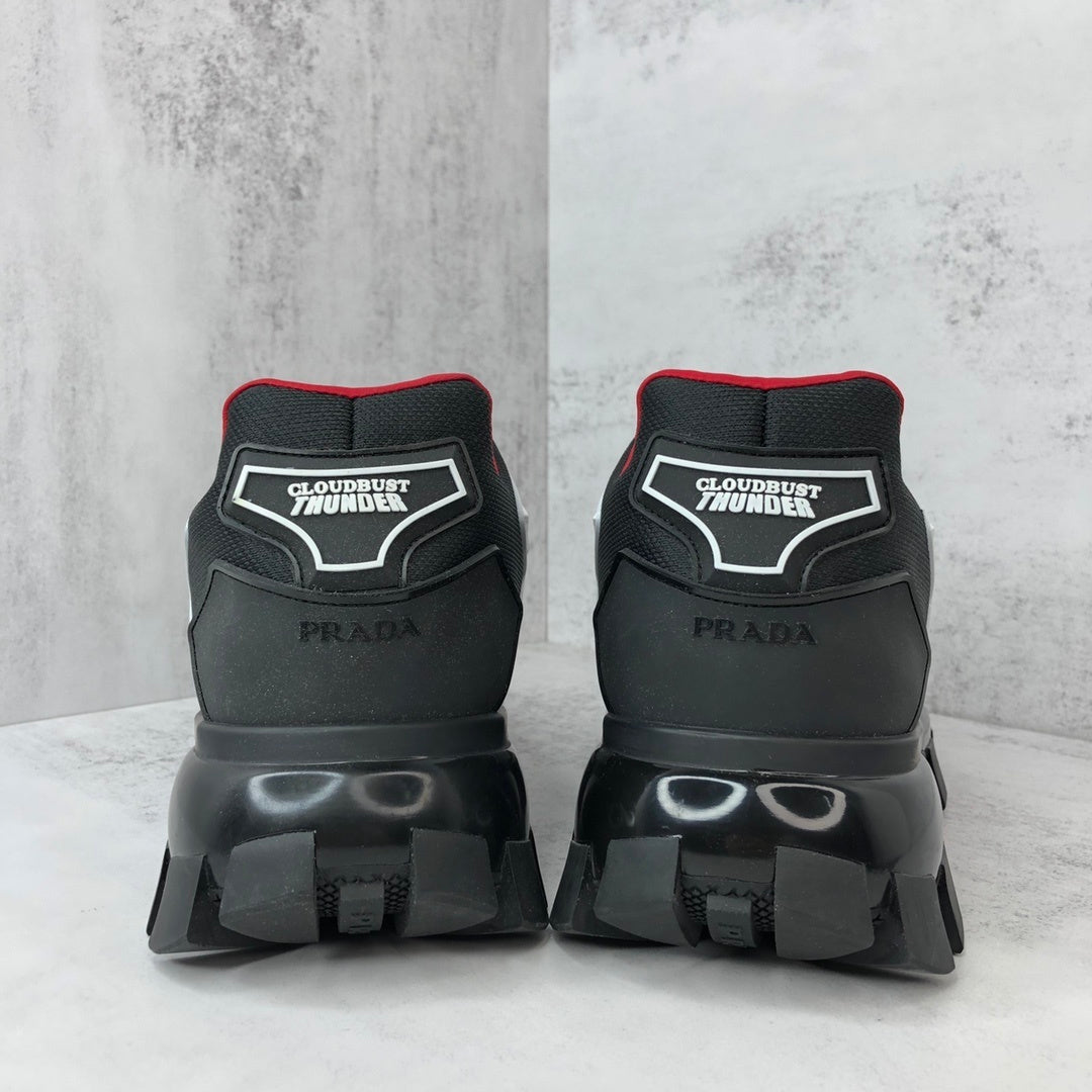 Prada Cloudbust Thunder Low "White-Black-Red"