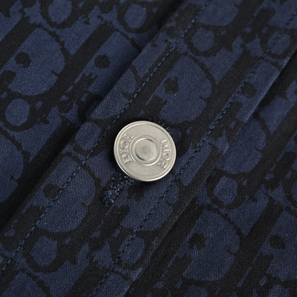 Dior Monogram Overshirt "Blue-Black"
