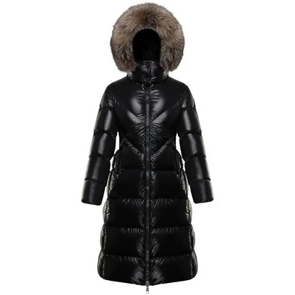 Moncler Ribafur Long Down Jacket "Black"