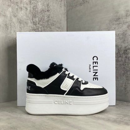 Celine Platform Low-Top "Black-White"