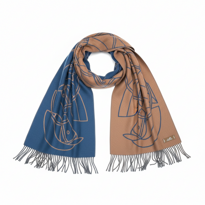 Hermes Scarf "Blue"
