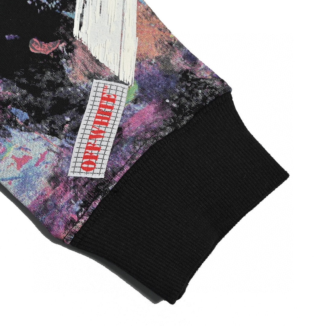Off-White Galaxy Brushed Sweatshirt "Black"