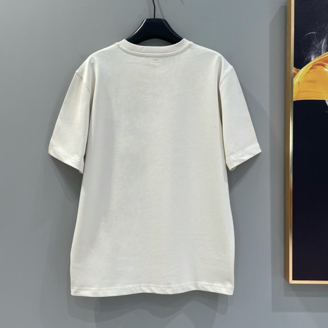 Ami Paris T-Shirt "White-Red"