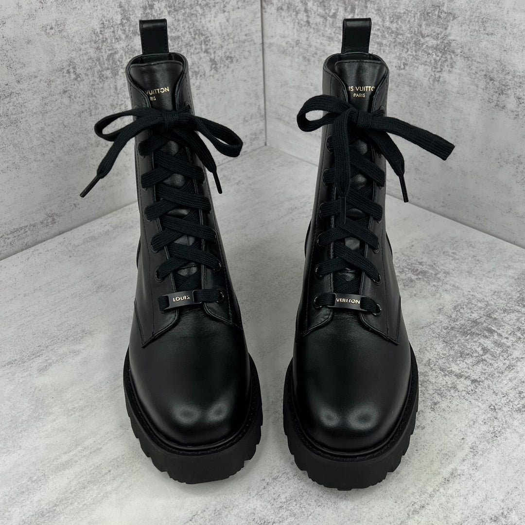 Louis Vuitton Territory Leather Boots "Black"