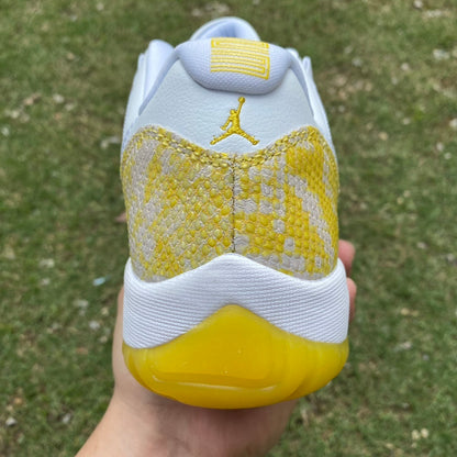 Air Jordan 11 Low "Yellow Snakeskin"