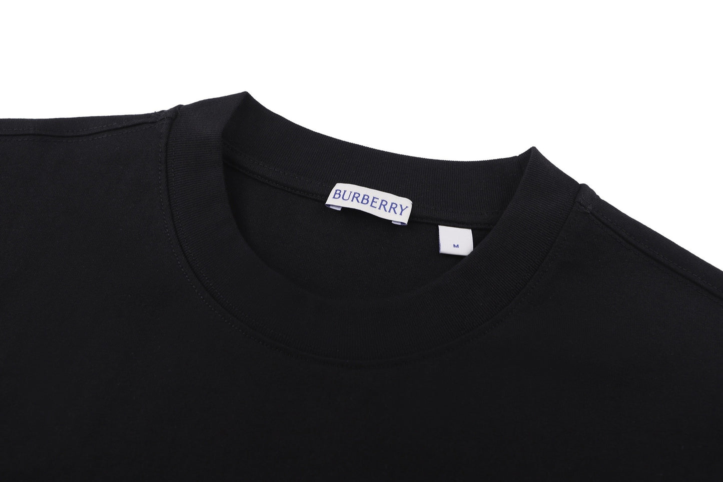 Burberry Gothic Logo Cotton T-Shirt "Black"