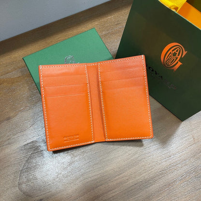 Goyard Saint-Pierre Card Wallet "Orange"
