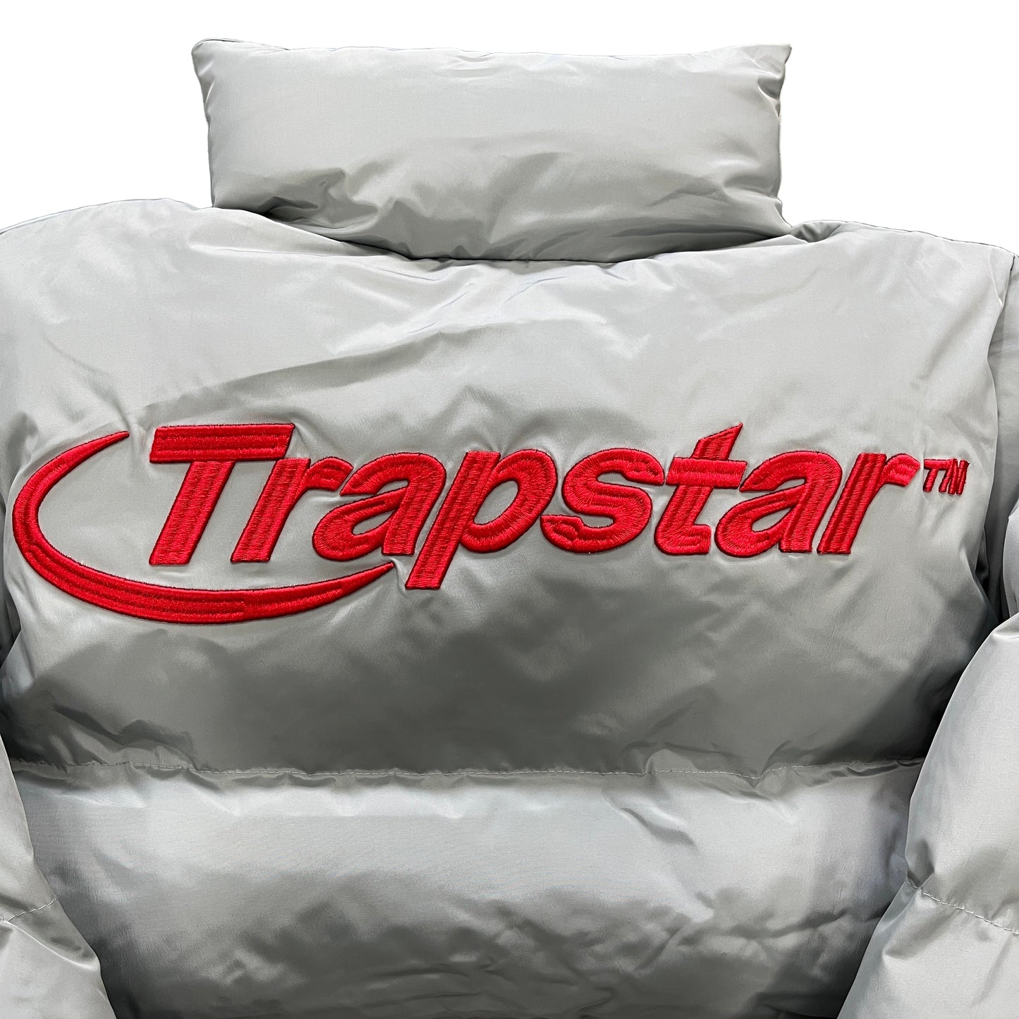 Trapstar Hyperdrive Down Jacket "Grey-Red"