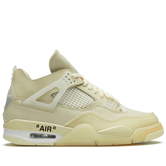 Off-White x Air Jordan 4 Retro SP "Sail"