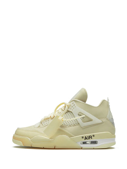 Off-White x Air Jordan 4 Retro SP "Sail"